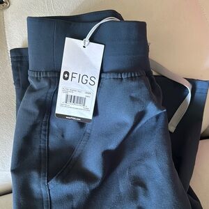 Figs Navy Blue Scrub Pants